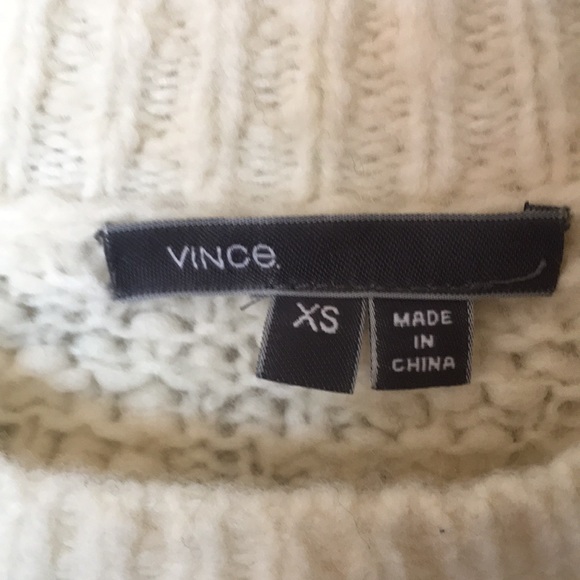 Vince Textured Stripe Wool Blend Sweater - Picture 9 of 14
